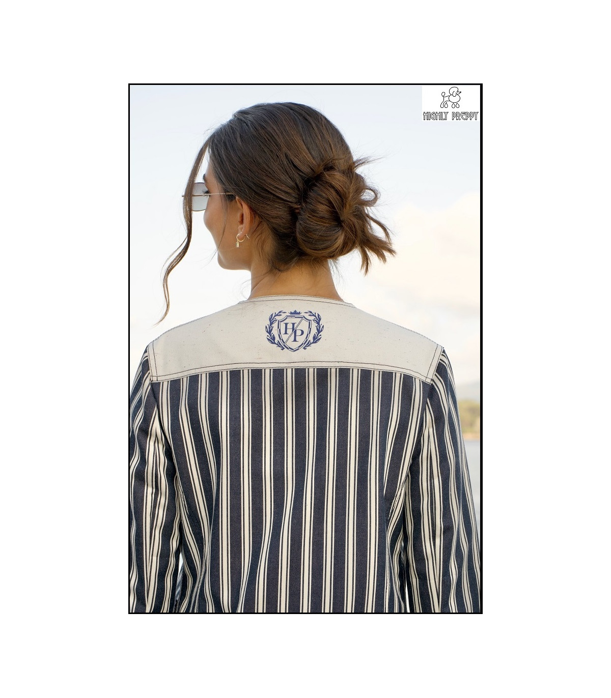 CHAQUETA RAYAS DEPORTIVA HIGHLY PREPPY