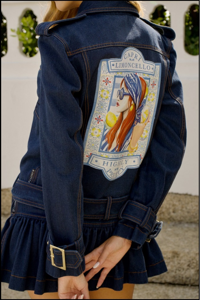 FALDA TEJANA HIGHLY PREPPY