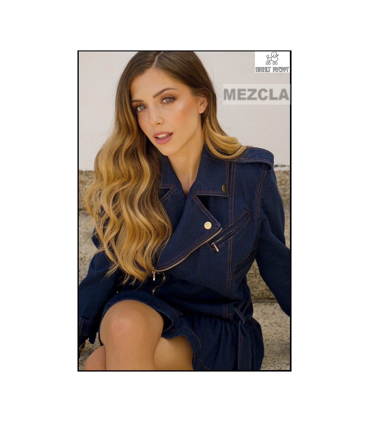 CHAQUETA CHUPA TEJANO HIGHLY PREPPY