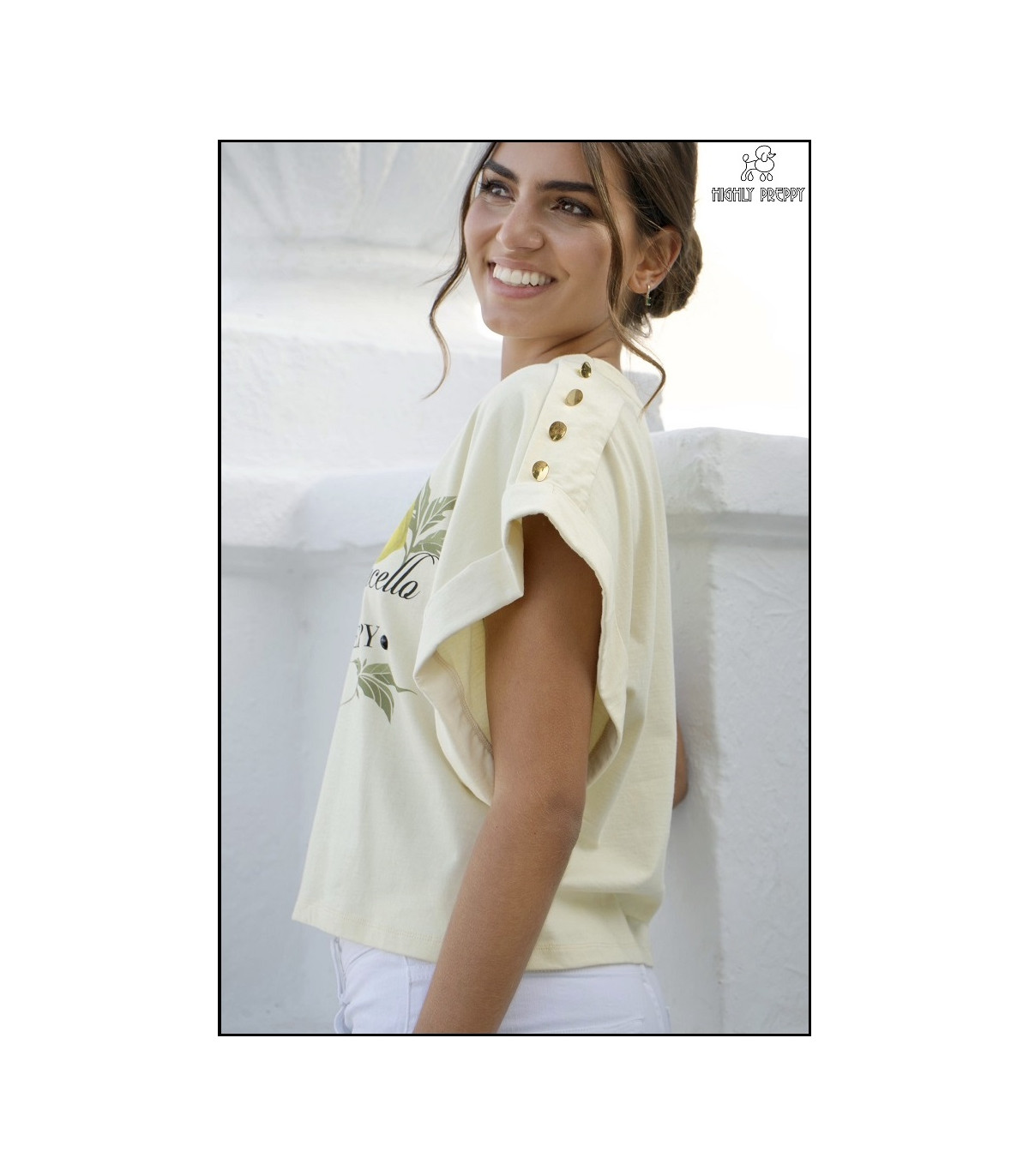 CAMISETA LIMONES RAMA HIGHLY PREPPY