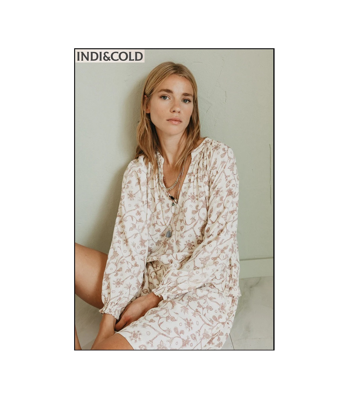 VESTIDO CORTO INDI&COLD