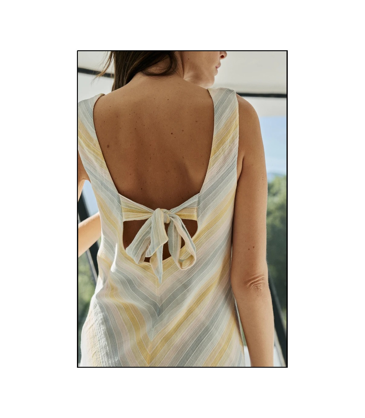 MAXI VESTIDO RAYAS INDI&COLD