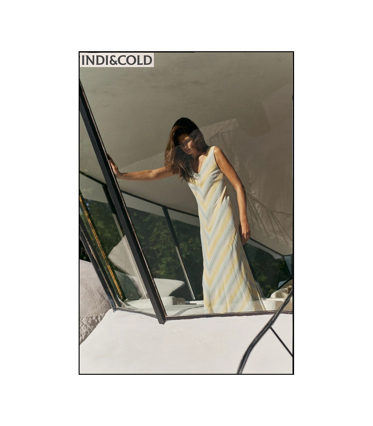 MAXI VESTIDO RAYAS INDI&COLD