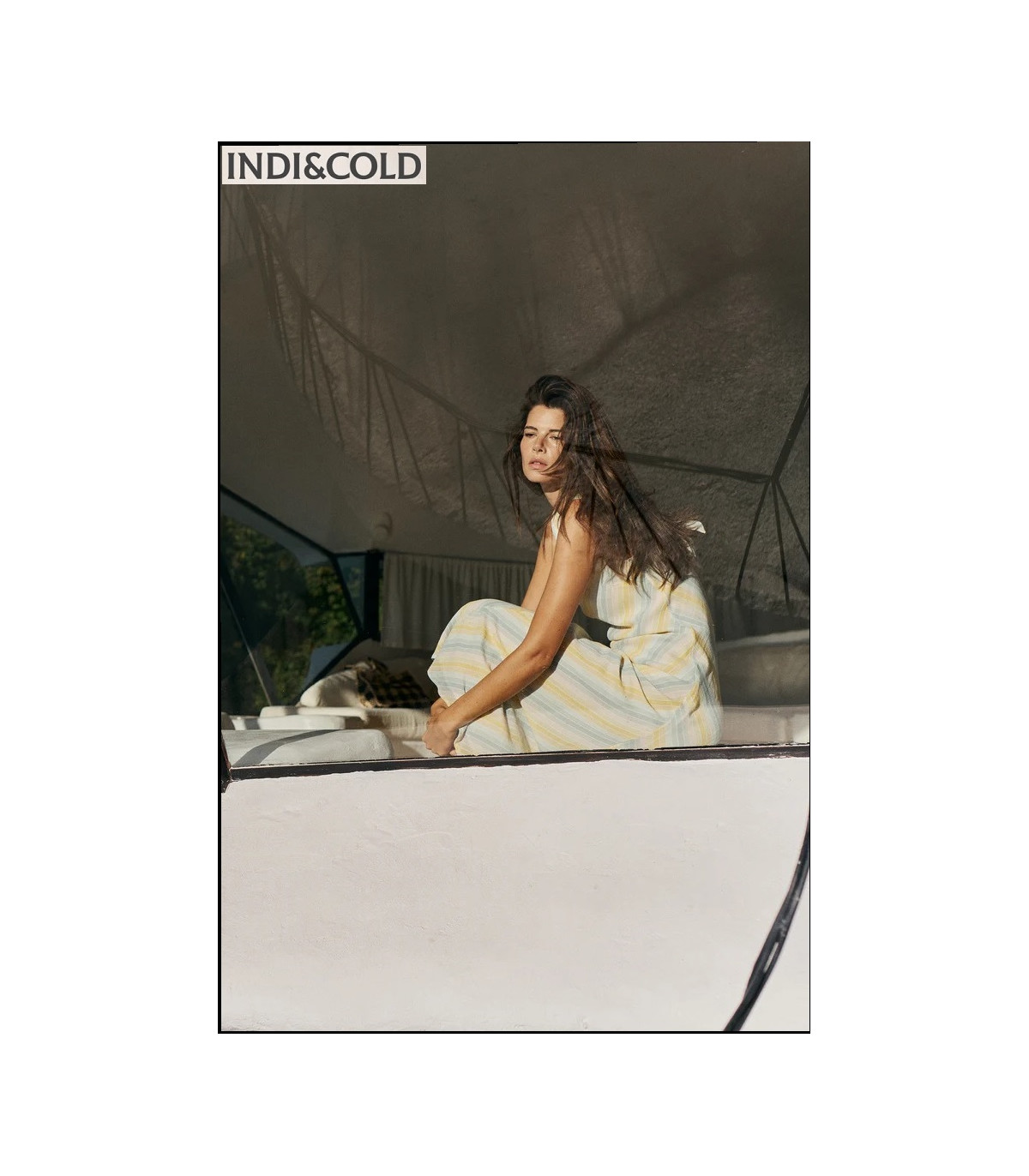 MAXI VESTIDO RAYAS INDI&COLD