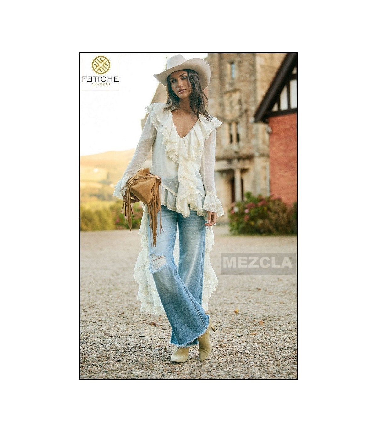 BLUSA FREE SOUL FETICHE SUANCES