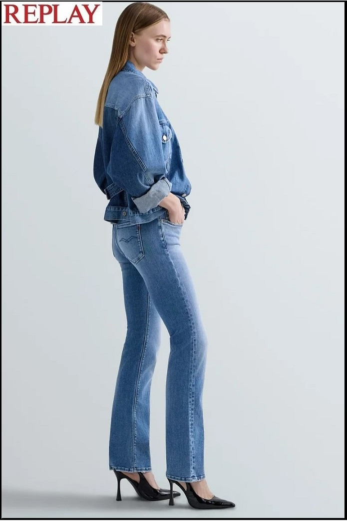 VAQUEROS BOOTCUT ACAMPANADOS NEW LUZ REPLAY