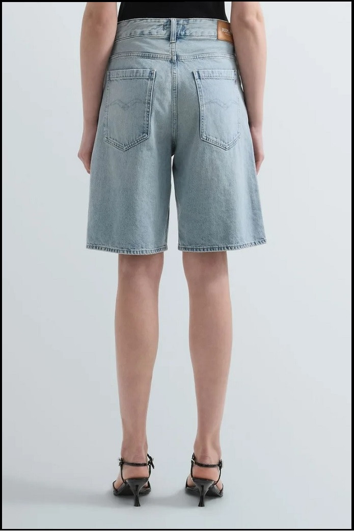 BERMUDAS VAQUERAS DE CORTE RECTO REPLAY