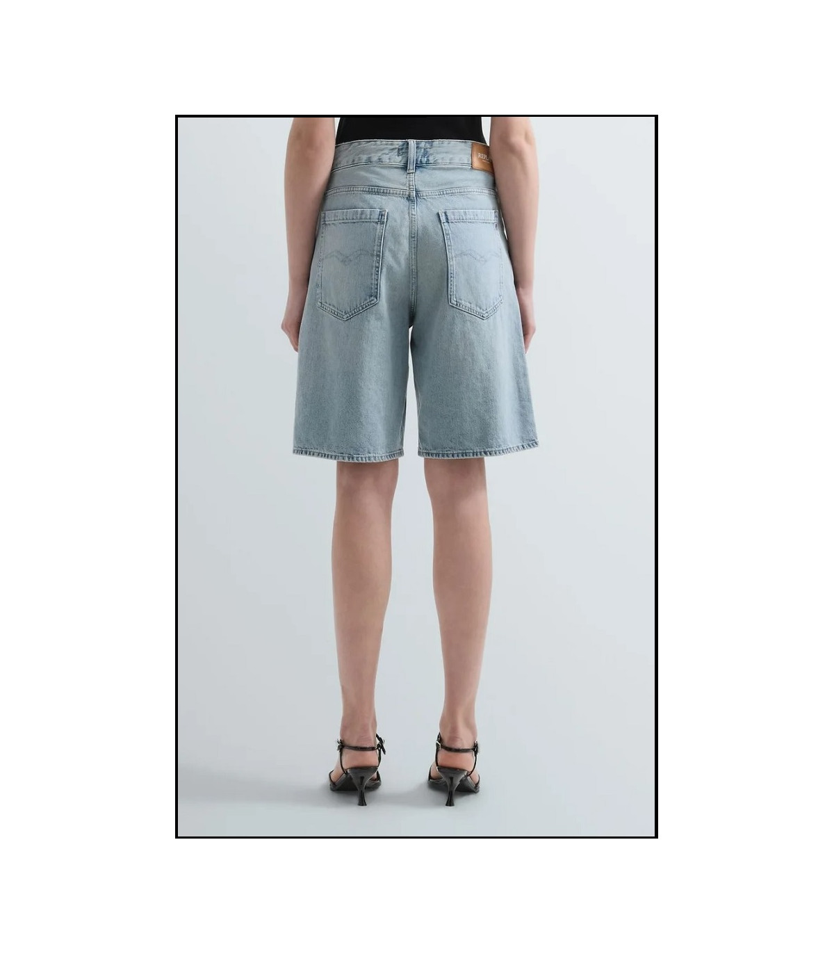 BERMUDAS VAQUERAS DE CORTE RECTO REPLAY