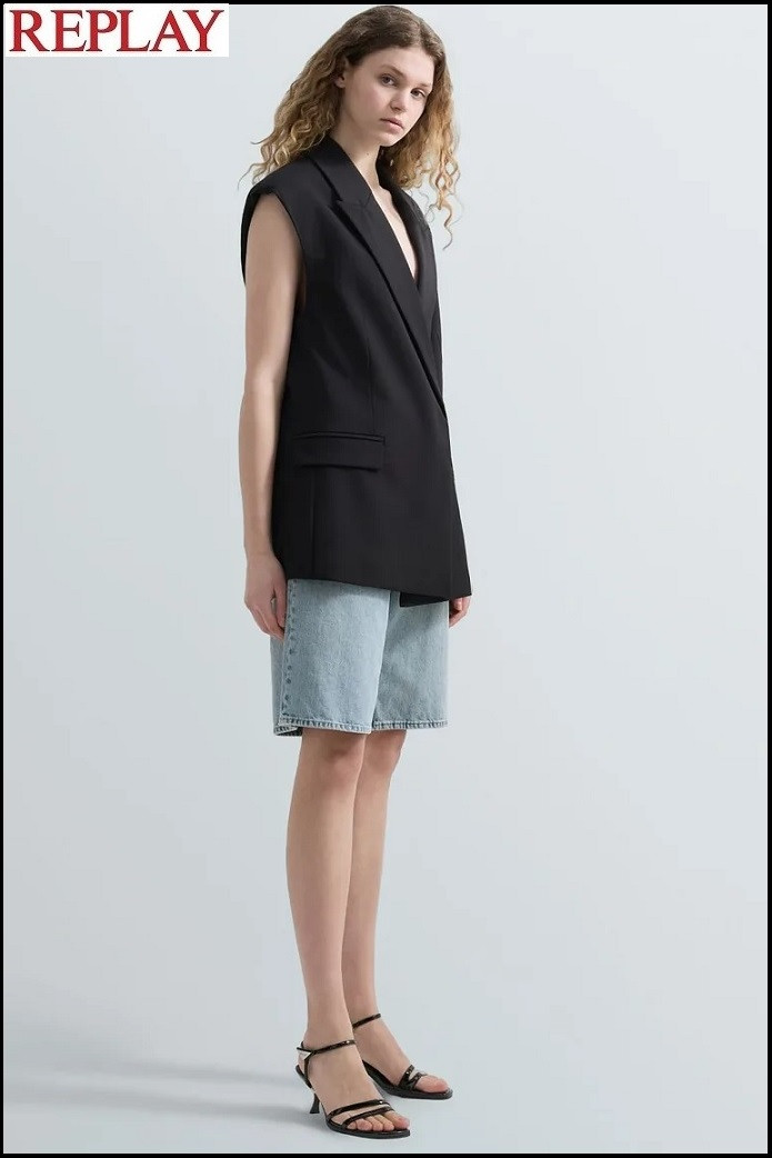 BERMUDAS VAQUERAS DE CORTE RECTO REPLAY