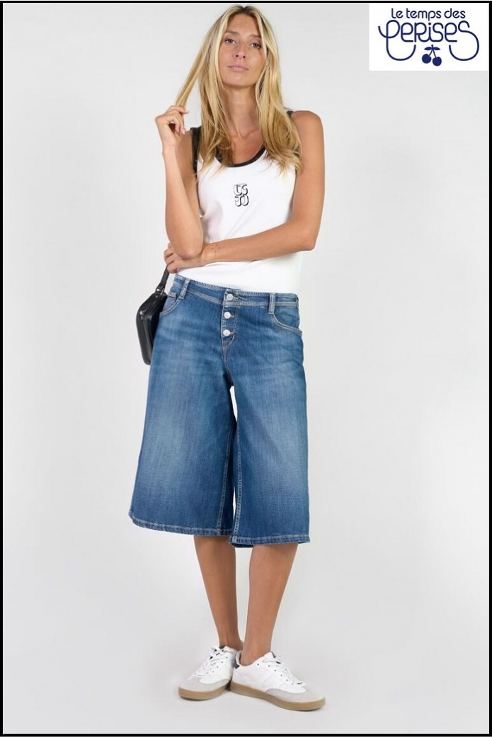 BERMUDAS DENIM LAURA LE TEMPS DE CERISES
