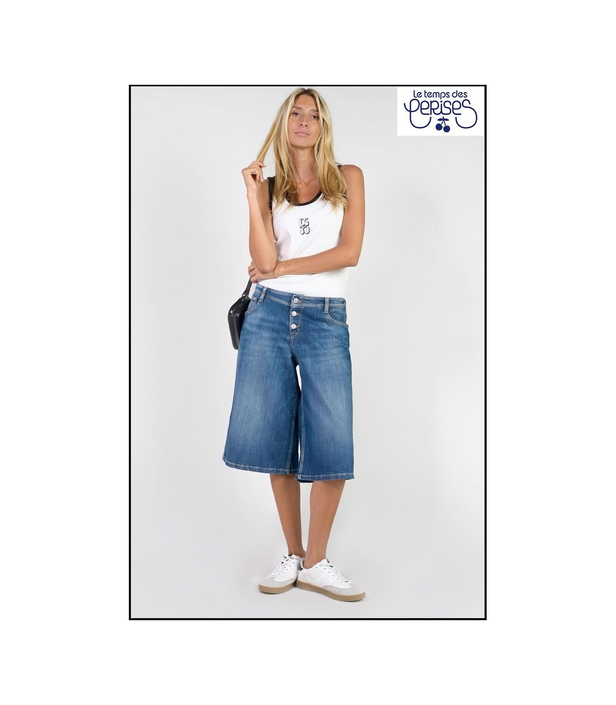 BERMUDAS DENIM LAURA LE TEMPS DE CERISES