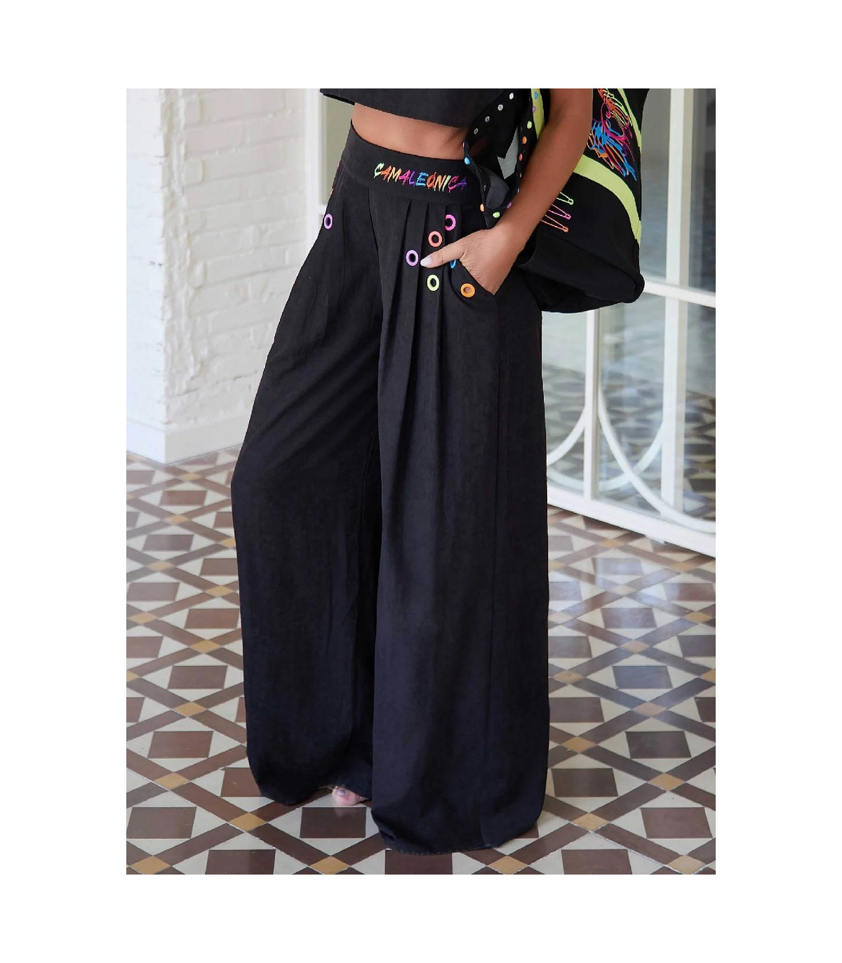 PANTALÓN TICO CAMALEÓNICA BY CAPRICHE