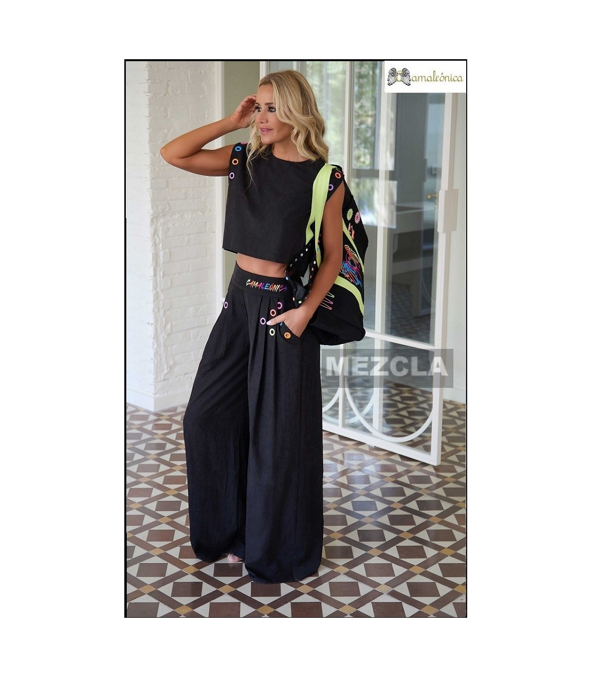 PANTALÓN TICO CAMALEÓNICA BY CAPRICHE