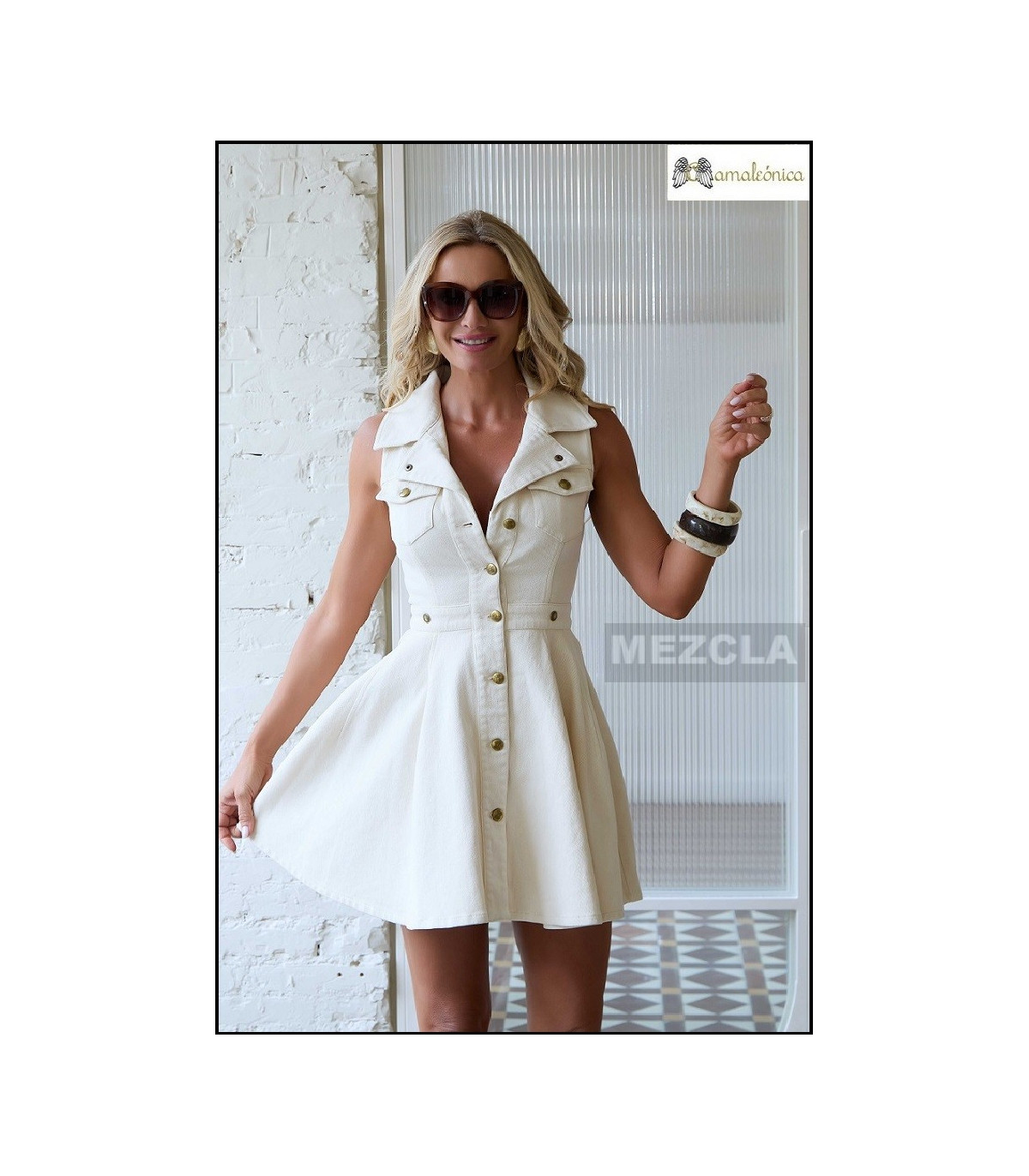 VESTIDO ZURI CAMALEÓNICA BY CAPRICHE