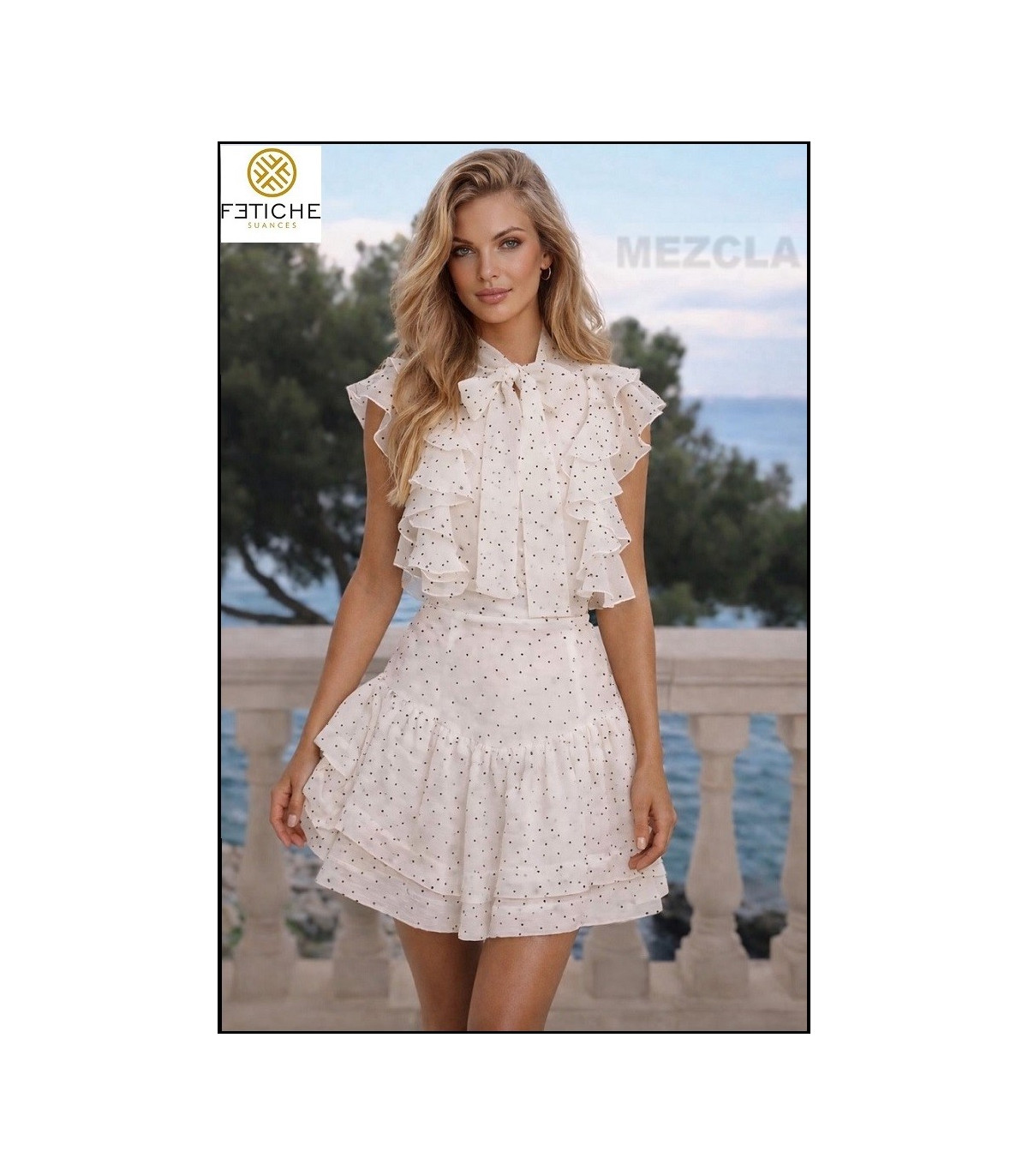 DOLCE POLKA DRESS BY FETICHE SUANCES