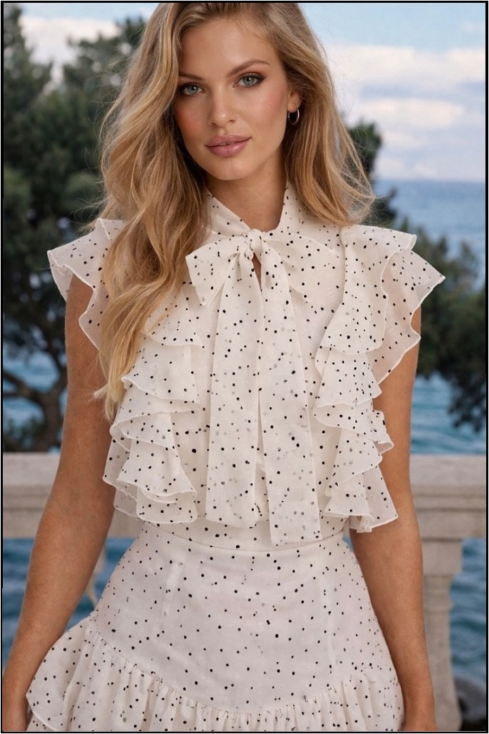 DOLCE POLKA DRESS BY FETICHE SUANCES
