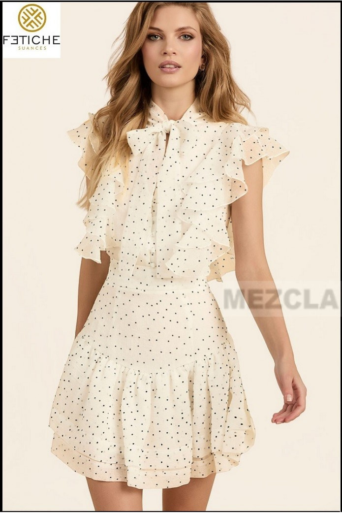 DOLCE POLKA DRESS BY FETICHE SUANCES
