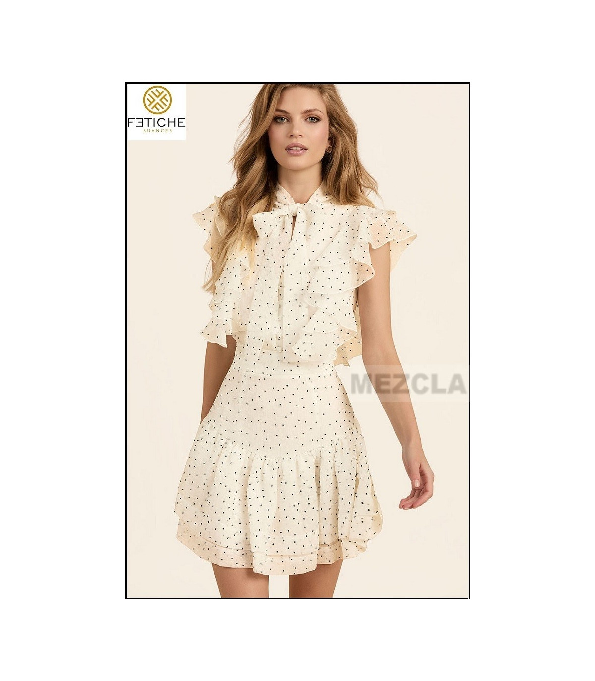 DOLCE POLKA DRESS BY FETICHE SUANCES
