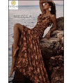 CHOCOLATE BLOSSON DRESS BY FETICHE SUANCES