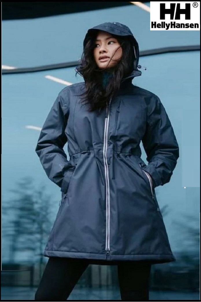 PARKA W LONG BELFAST AZUL HELLY HANSEN