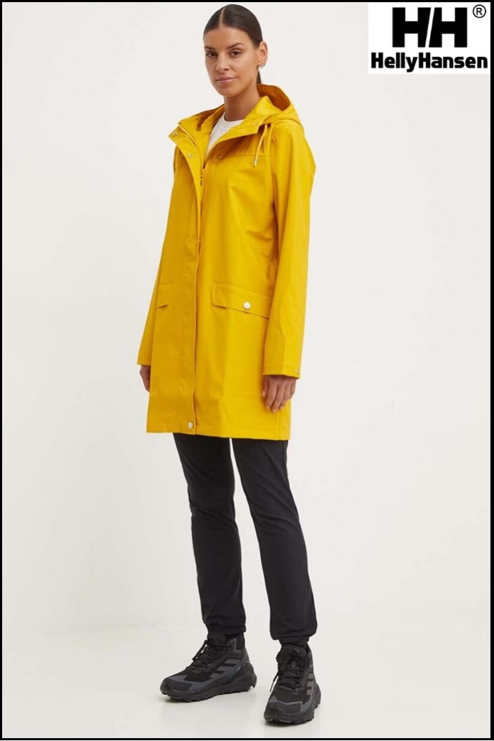 IMPERMEABLE AMARILLO MOSS MUJER HELLY HANSEN