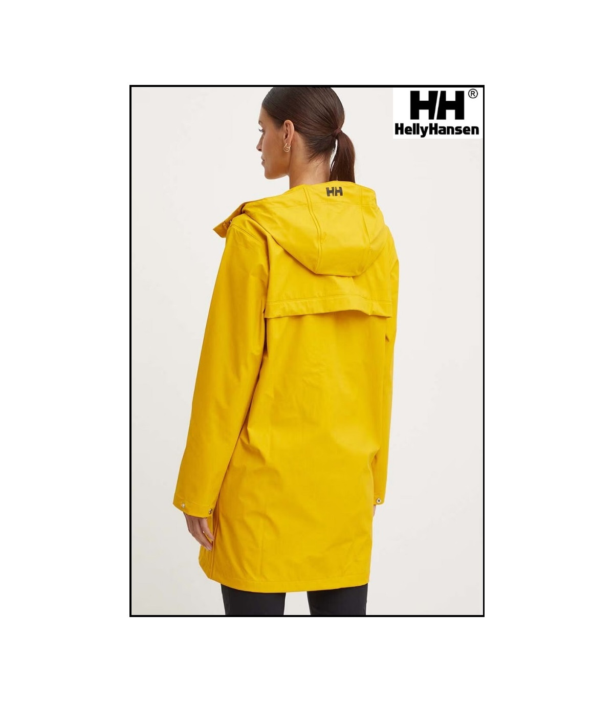 IMPERMEABLE AMARILLO MOSS MUJER HELLY HANSEN