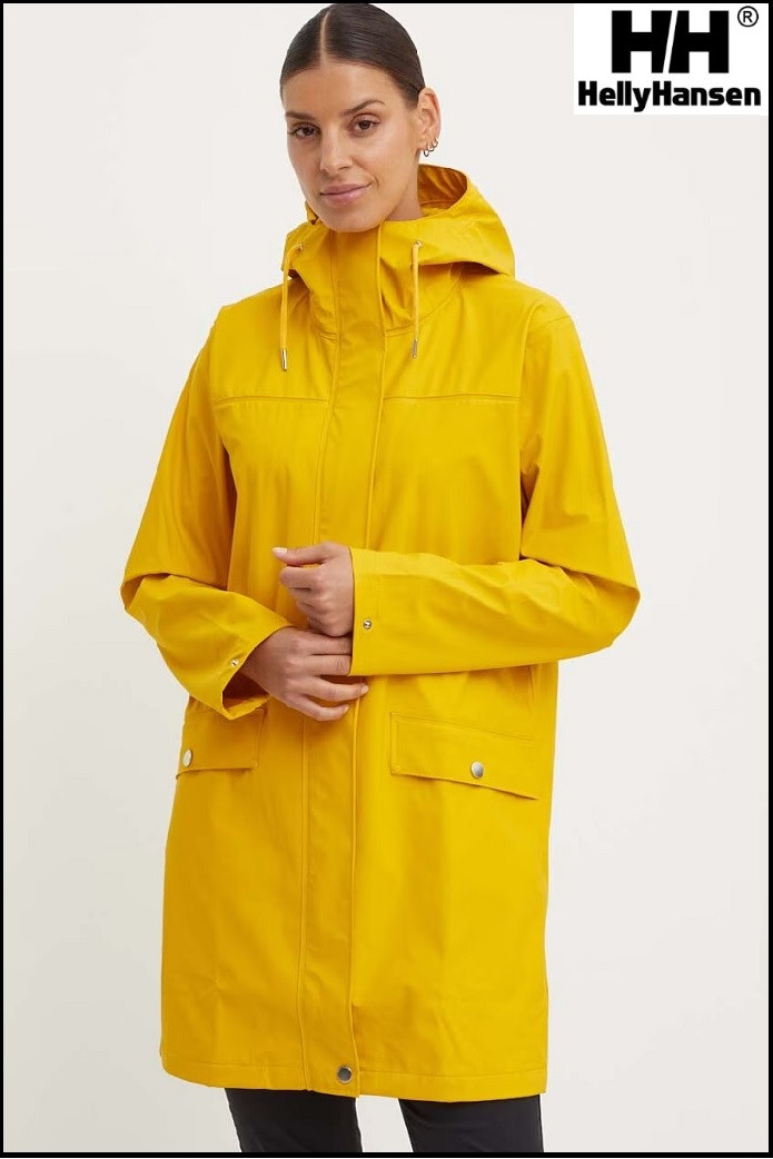 IMPERMEABLE AMARILLO MOSS MUJER HELLY HANSEN