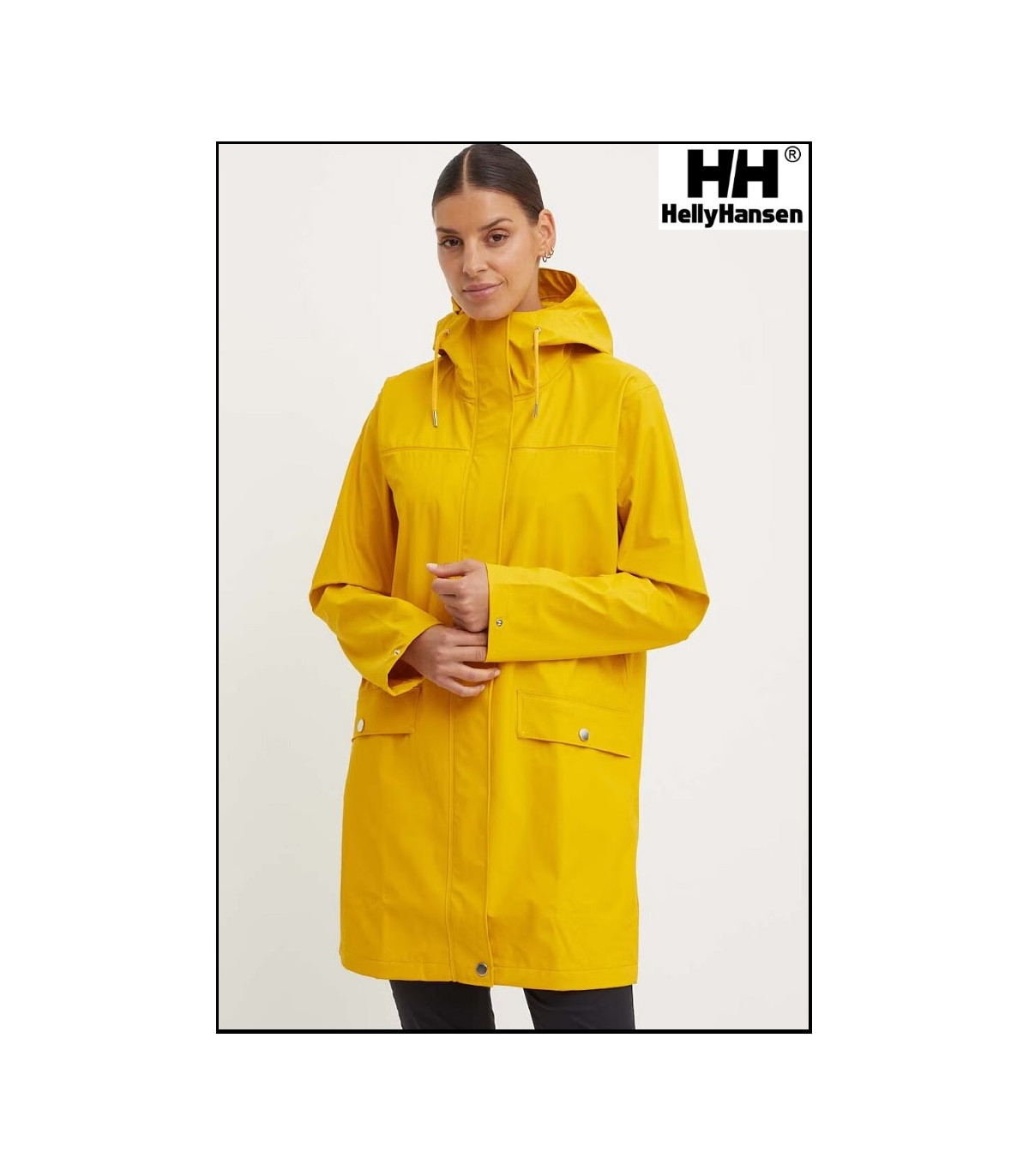 IMPERMEABLE AMARILLO MOSS MUJER HELLY HANSEN