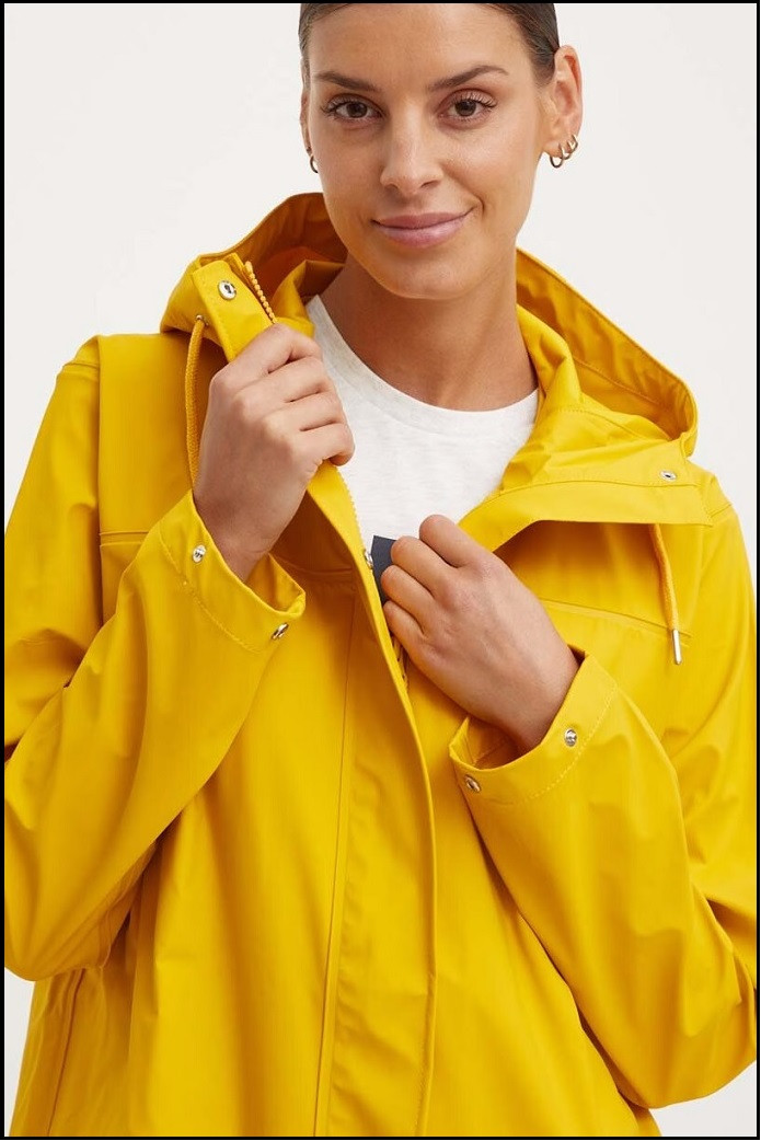 IMPERMEABLE AMARILLO MOSS MUJER HELLY HANSEN