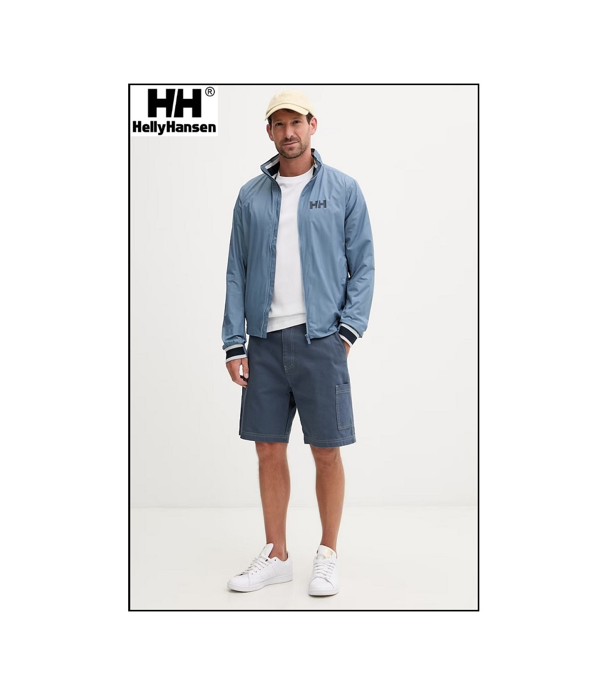 SALT WINDBREAKER JACKET AZUL LAVADO HELLY HANSEN