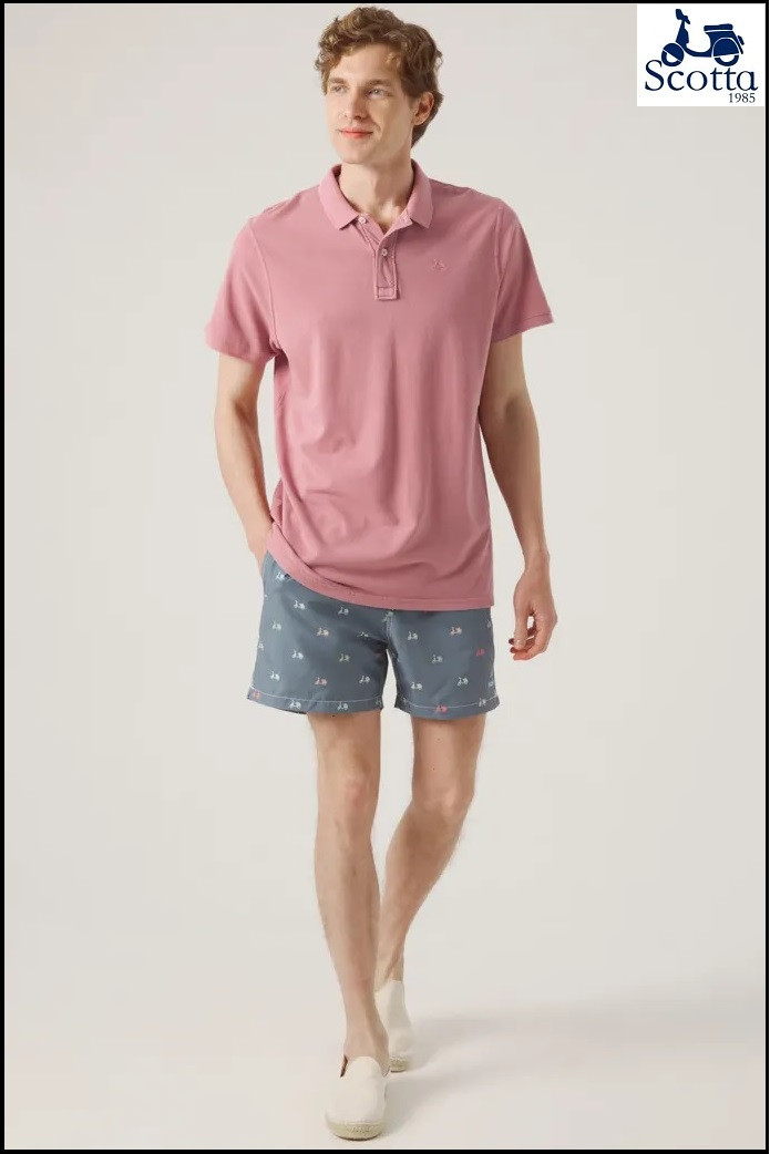 POLO GARMENT BURDEOS SCOTTA