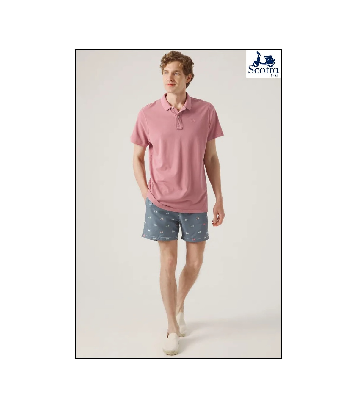 POLO GARMENT BURDEOS SCOTTA