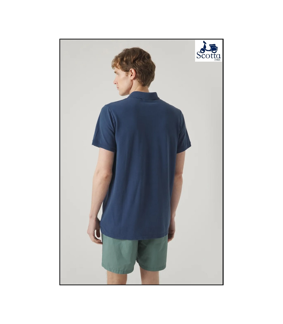 POLO GARMENT MARINO SCOTTA