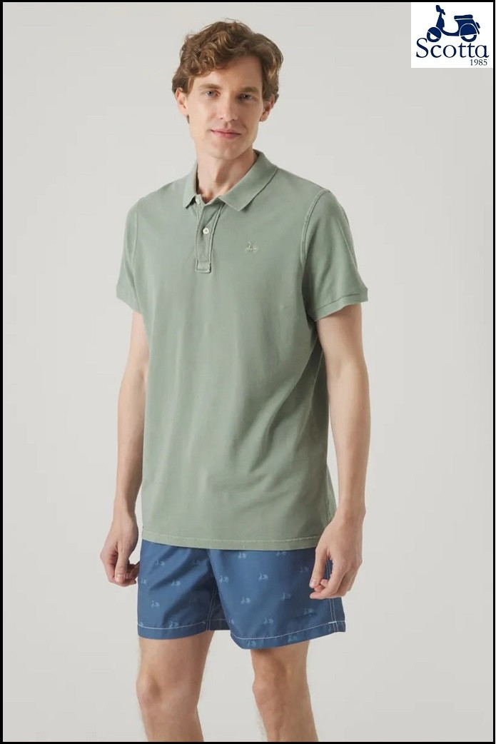 POLO GARMENT KHAKI SCOTTA