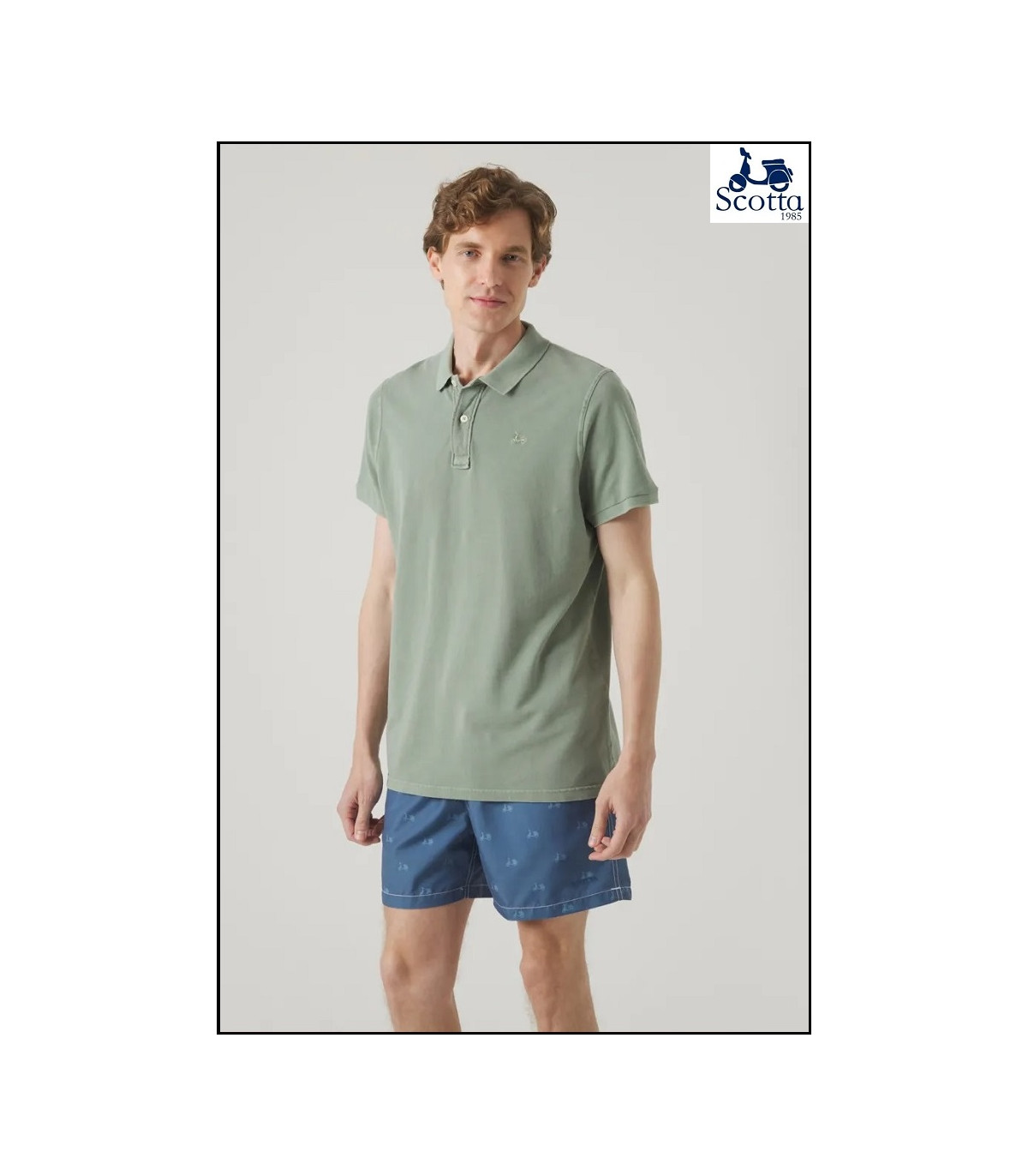 POLO GARMENT KHAKI SCOTTA