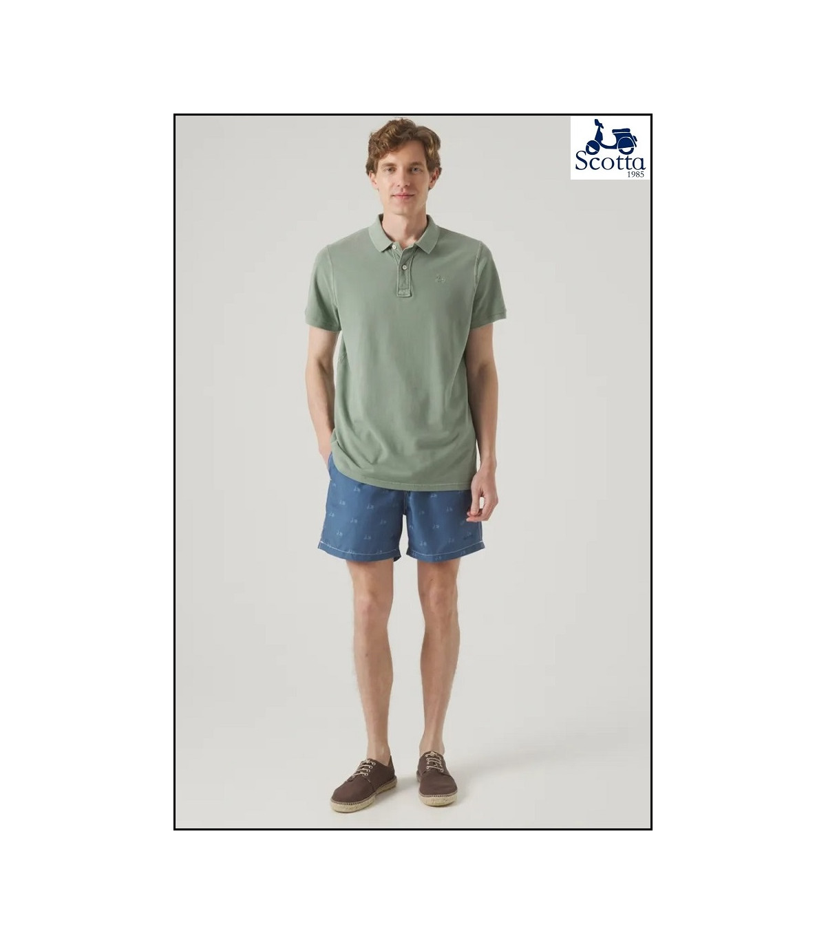 POLO GARMENT KHAKI SCOTTA
