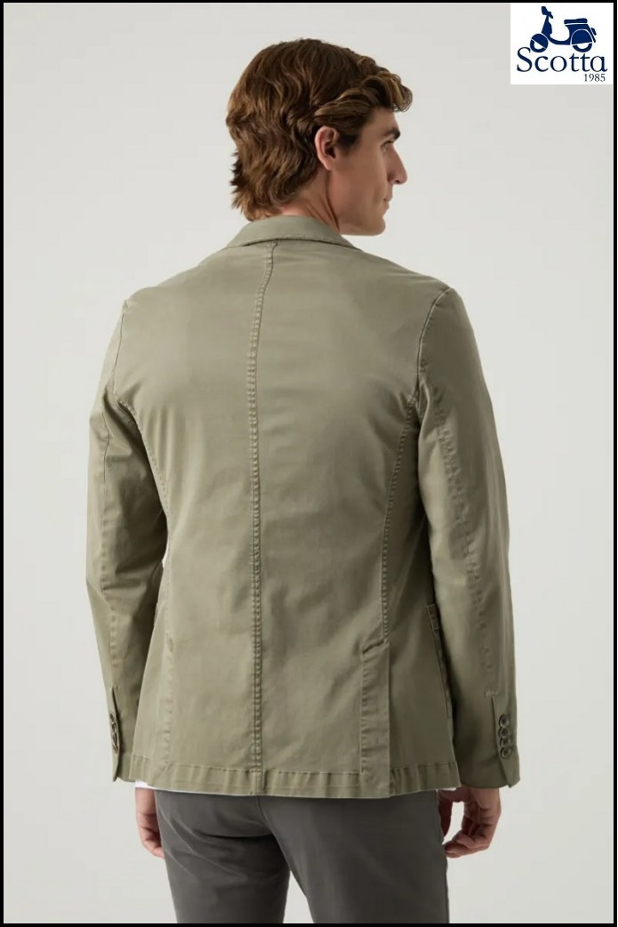 BLAZER SARGA KHAKI SCOTTA