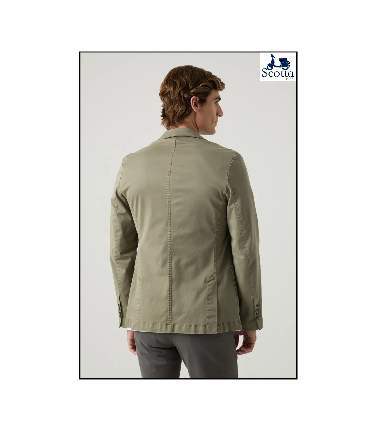 BLAZER SARGA KHAKI SCOTTA