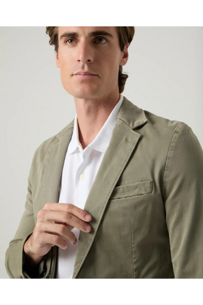 BLAZER SARGA KHAKI SCOTTA