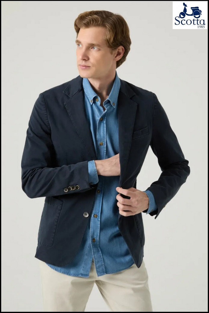 BLAZER SARGA MARINO SCOTTA