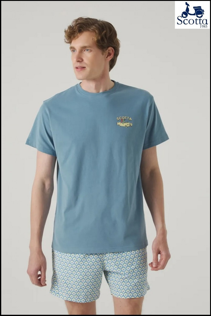 CAMISETA TURTLE DENIM SCOTTA