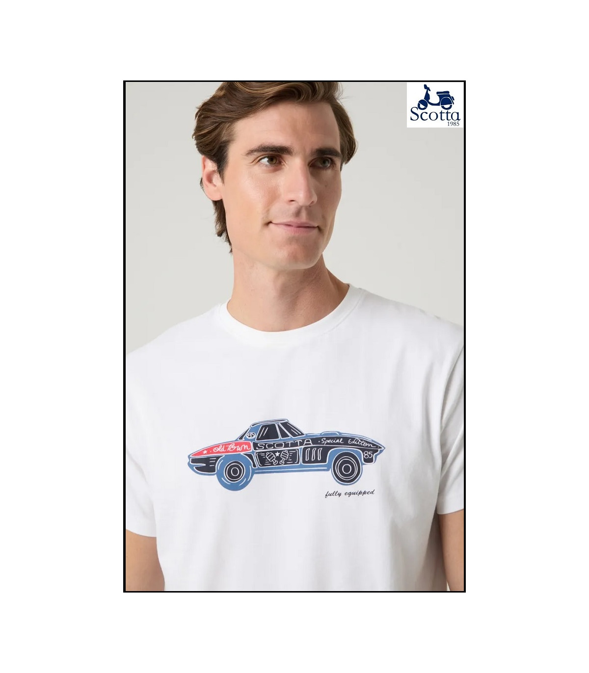 CAMISETA CAR BLANCO SCOTTA