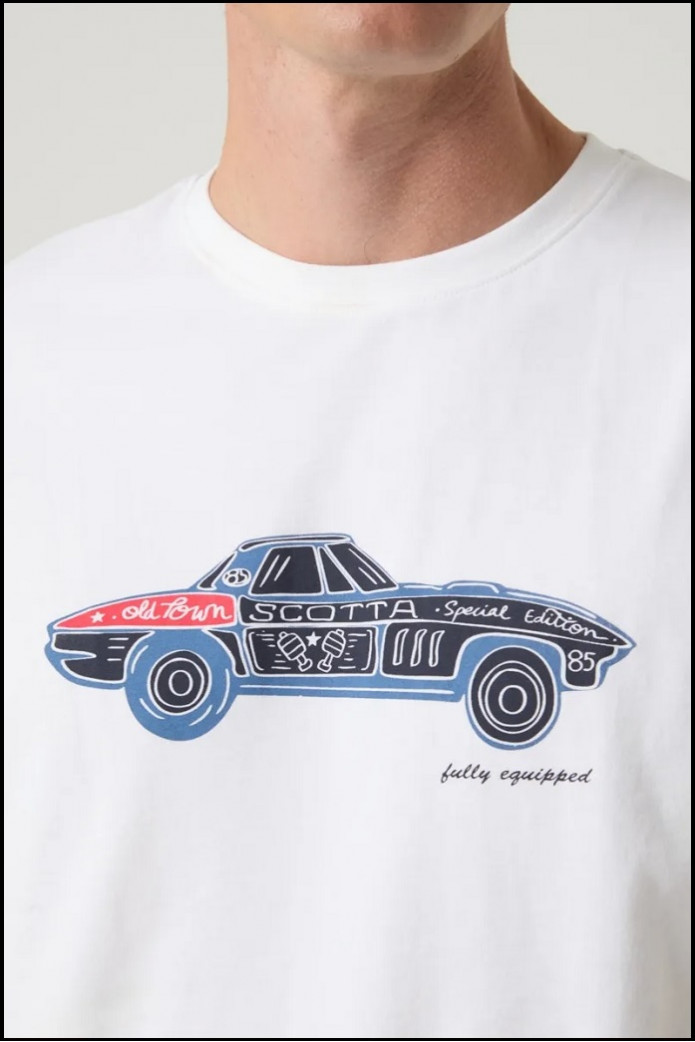 CAMISETA CAR BLANCO SCOTTA