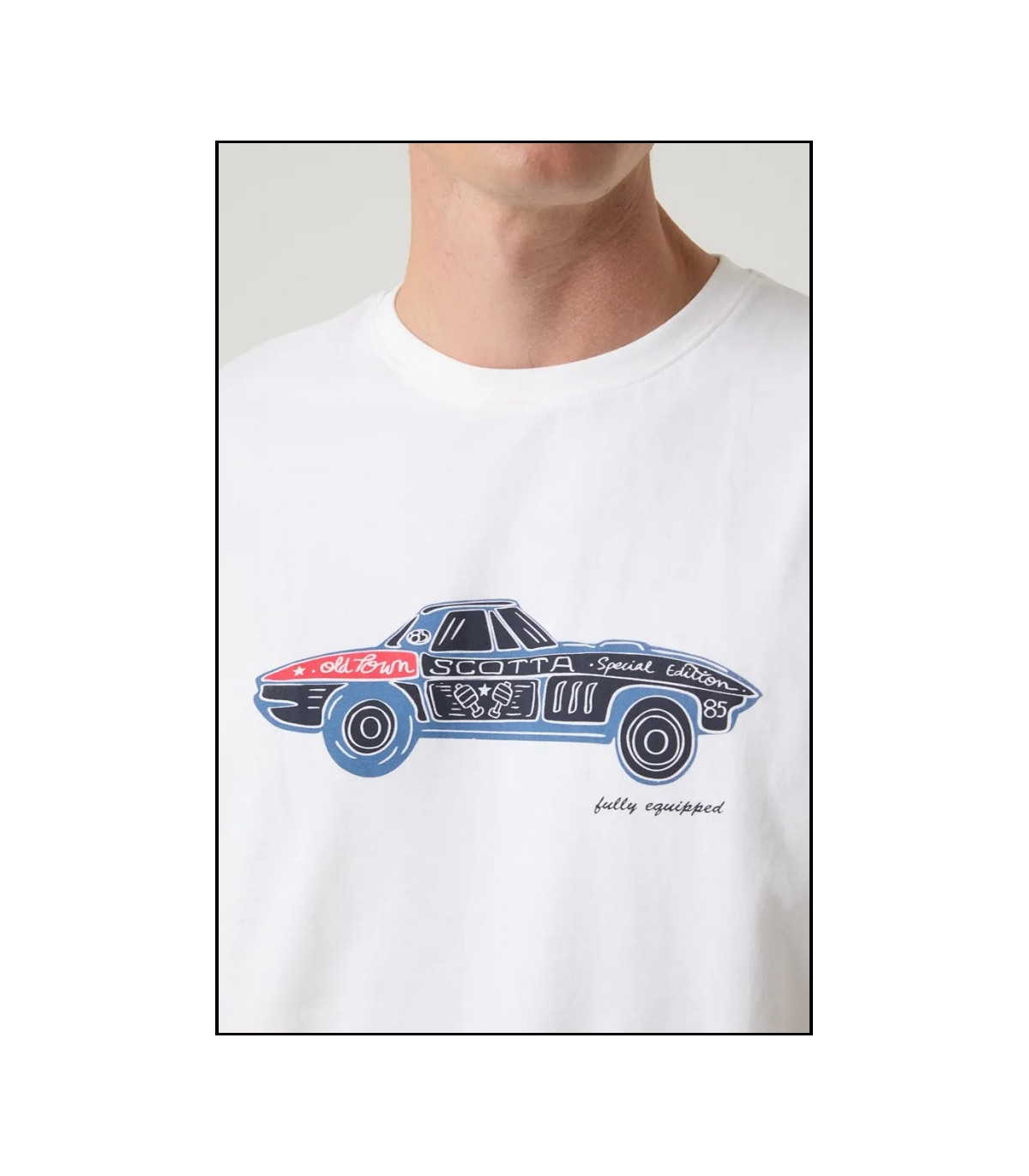 CAMISETA CAR BLANCO SCOTTA
