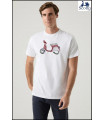 CAMISETA LOGO FRONTAL BLANCO SCOTTA