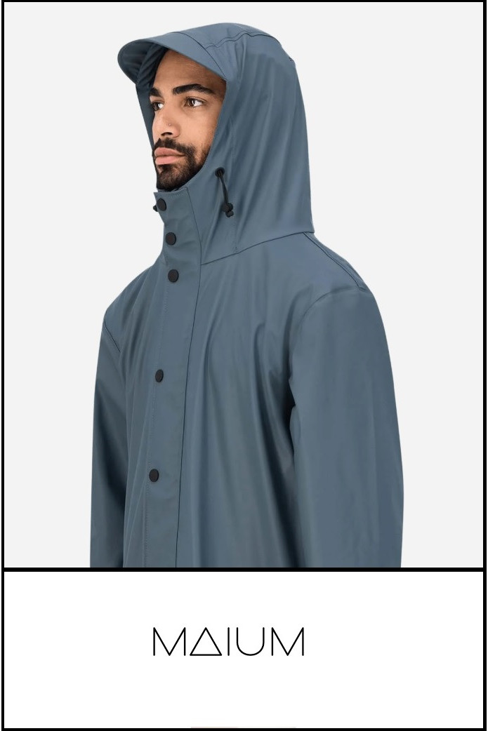 PARKA ORIGINAL BLUE GREY MAIUM