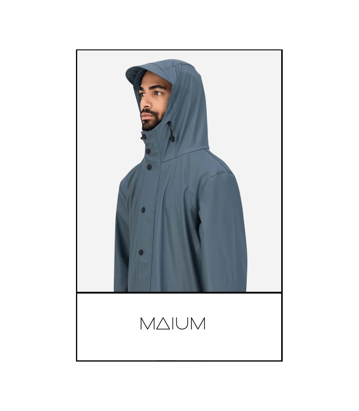 PARKA ORIGINAL BLUE GREY MAIUM