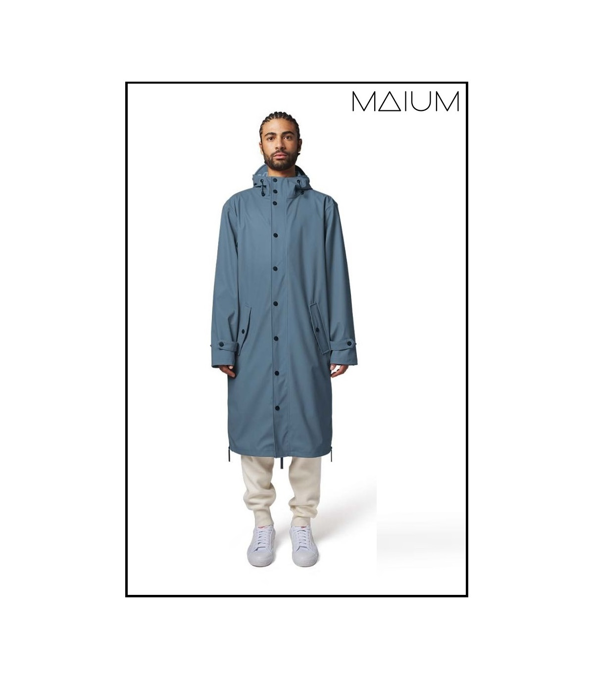 PARKA ORIGINAL BLUE GREY MAIUM
