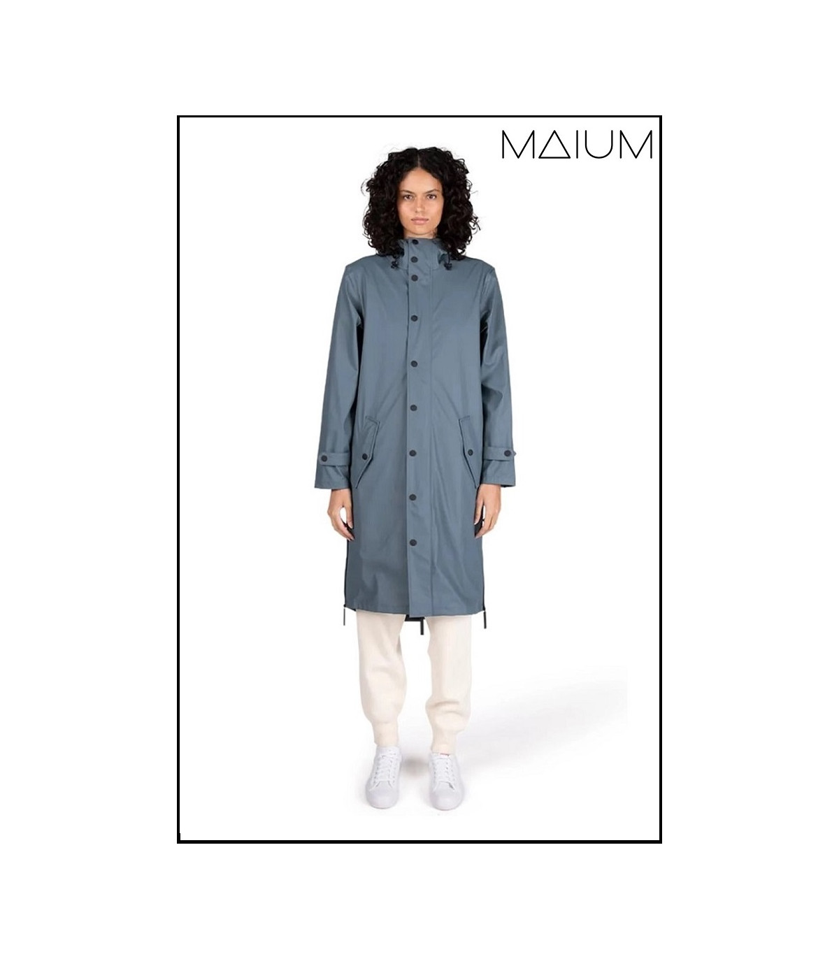 PARKA ORIGINAL BLUE GREY MAIUM