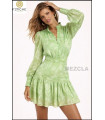 FLORENTINE GREEN DRESS BY FETICHE SUANCES